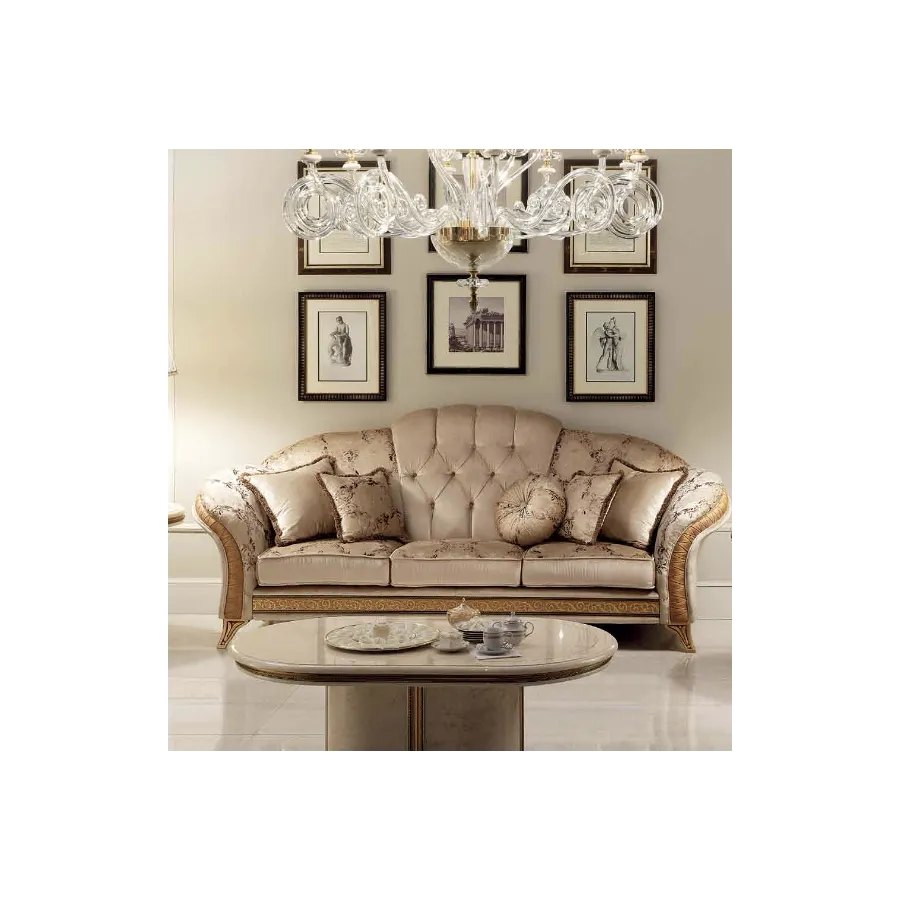 MELODIA Włoska sofa 2 osobowa 200 x 107 x 93cm / ArredoClassic MELODIA Włoska sofa 2 osobowa 200 x 107 x 93cm / ArredoClassic