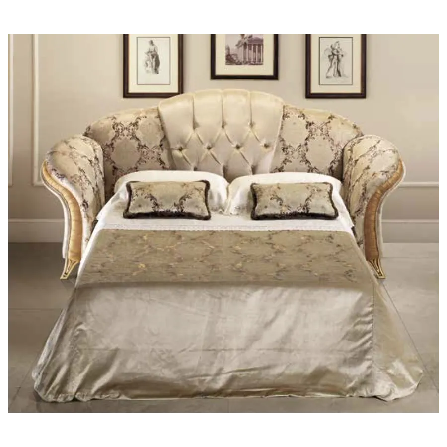 MELODIA Włoska sofa 2 osobowa rozkładana 200 x 107 x 93cm / ArredoClassic MELODIA Włoska sofa 2 osobowa rozkładana 200 x 107 x 93cm / ArredoClassic