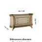 MELODIA Włoska komoda 3 szuflady 146 x 90 x 67cm / ArredoClassic MELODIA Włoska komoda 3 szuflady 146 x 90 x 67cm / ArredoClassic