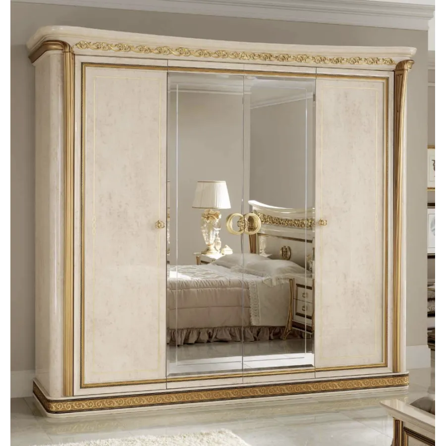 MELODIA Włoska Szafa 4 drzwiowa 275 x 252 x 71cm ArredoClassic MELODIA Włoska Szafa 4 drzwiowa 275 x 252 x 71cm ArredoClassic
