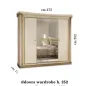 MELODIA Włoska Szafa 4 drzwiowa 275 x 252 x 71cm ArredoClassic MELODIA Włoska Szafa 4 drzwiowa 275 x 252 x 71cm ArredoClassic