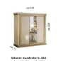 MELODIA Włoska Szafa 3 drzwiowa 215 x 226 x 71cm ArredoClassic MELODIA Włoska Szafa 3 drzwiowa 215 x 226 x 71cm ArredoClassic