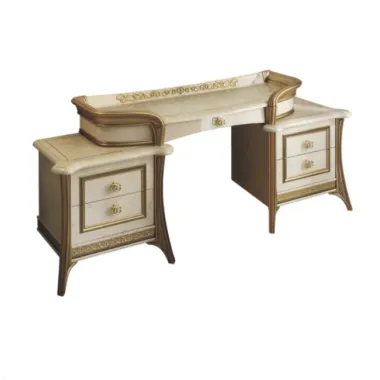 MELODIA Włoskie Łóżko tapicerowane King Size 238 x 133 x 235cm / ArredoClassic
