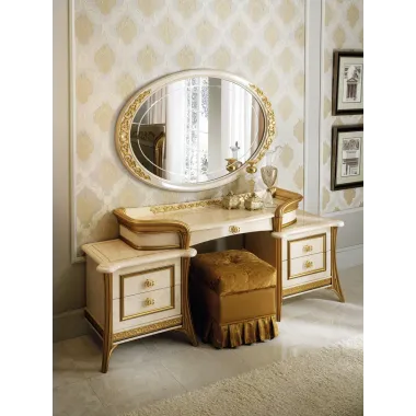 MELODIA Włoskie Łóżko tapicerowane King Size 238 x 133 x 235cm / ArredoClassic