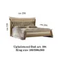MELODIA Włoskie Łóżko tapicerowane King Size 238 x 133 x 235cm / ArredoClassic MELODIA Włoskie Łóżko tapicerowane King Size 238 x 133 x 235cm / ArredoClassic