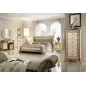 MELODIA Włoskie Łóżko tapicerowane Queen Size 200 x 133 x 221/235 / ArredoClassic MELODIA Włoskie Łóżko tapicerowane Queen Size 200 x 133 x 221/235 / ArredoClassic