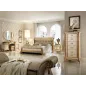 MELODIA Włoskie Łóżko tapicerowane Queen Size 200 x 133 x 221/235 / ArredoClassic MELODIA Włoskie Łóżko tapicerowane Queen Size 200 x 133 x 221/235 / ArredoClassic