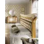 MELODIA Włoskie Łóżko tapicerowane Queen Size 200 x 133 x 221/235 / ArredoClassic MELODIA Włoskie Łóżko tapicerowane Queen Size 200 x 133 x 221/235 / ArredoClassic
