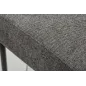 Invicta Krzesło COMFORT tkanina teksturowana szara 45cm / 40461
