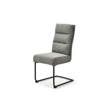Invicta Krzesło COMFORT tkanina teksturowana szara 45cm / 40461