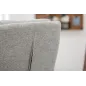 Invicta Krzesło COMFORT tkanina teksturowana jasnoszara 45cm / 40462