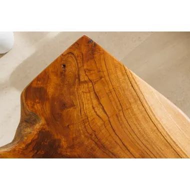 Invicta Ławka ROOT drewno tekowe naturalny brąz 100cm / 44706