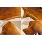 Invicta Ławka ROOT drewno tekowe naturalny brąz 100cm / 44706