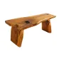 Invicta Ławka ROOT drewno tekowe naturalny brąz 100cm / 44706