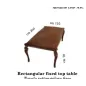 DONATELLO Włoski Stół do jadalni fix 200 x 79cm / Arredoclassic DONATELLO Włoski Stół do jadalni fix 200 x 79cm / Arredoclassic