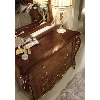 DONATELLO Włoska Komoda 4 szuflady 133 x 101 x 56cm / Arredoclassic