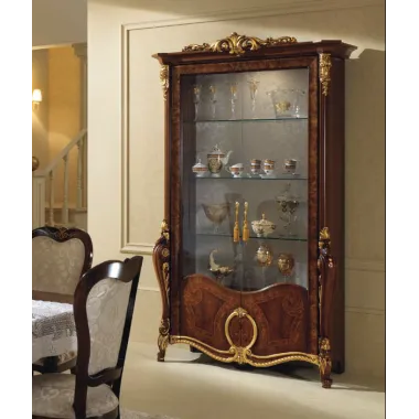 DONATELLO Włoska Witryna 2 drzwiowa 129 x 224 x 54cm / Arredoclassic