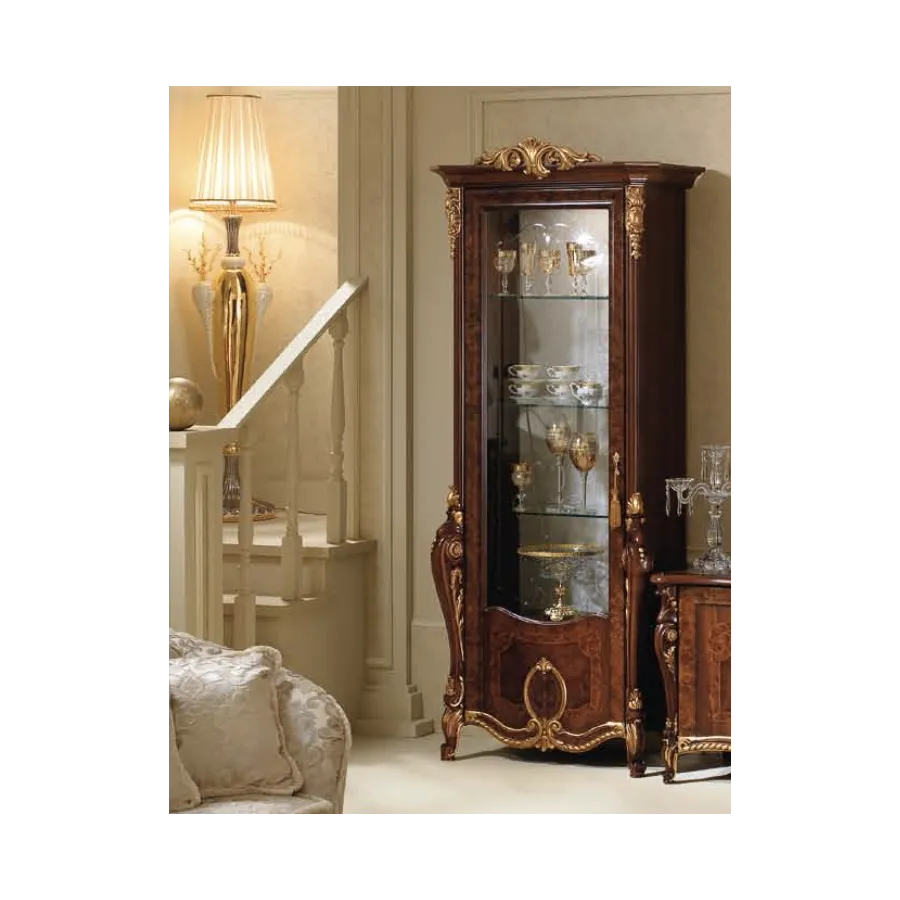 DONATELLO Włoska Witryna 1 drzwiowa 94 x 224 x 54cm / Arredoclassic DONATELLO Włoska Witryna 1 drzwiowa 94 x 224 x 54cm / Arredoclassic