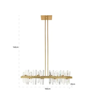 Hanging lamp Briget (Bronze) - Richmond