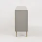Livin Hill STILIG Komoda jasnoszary MDF złote akcenty 180cm / ST310 Livin Hill STILIG Komoda jasnoszary MDF złote akcenty 180cm / ST310