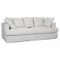 Invicta Sofa HEAVEN 3 osobowa lniana naturalna 210 x 105 x 88cm / 44448