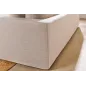 Invicta Sofa HEAVEN 3 osobowa lniana naturalna 210 x 105 x 88cm / 44448