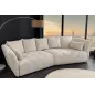 Invicta ROYAL Sofa 4 osobowa szampański beż bouclé 295 x 86 x 145cm / 44336