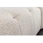 Invicta ROYAL Sofa 4 osobowa szampański beż bouclé 295 x 86 x 145cm / 44336