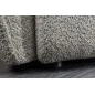 Invicta ROYAL Sofa 4 osobowa szary bouclé 295 x 86 x 145cm / 44542