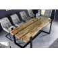 Invicta Stół do jadalni BARRACUDA teak ze szklanym blatem 220cm  / 43342