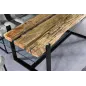 Invicta Stół do jadalni BARRACUDA teak ze szklanym blatem 220cm  / 43342