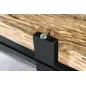 Invicta Stół do jadalni BARRACUDA teak ze szklanym blatem 220cm  / 43342
