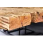 Invicta Stół do jadalni BARRACUDA teak ze szklanym blatem 220cm  / 43342