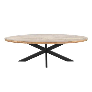 Invicta GALAXIE Oval Stół do jadalni mango 240cm / 45771