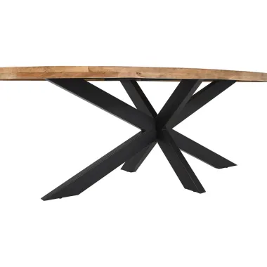 Invicta GALAXIE Oval Stół do jadalni mango 240cm / 45771