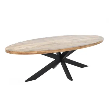 Invicta GALAXIE Oval Stół do jadalni mango 240cm / 45771