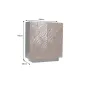 Invicta FLUID Komoda akacja ciemny orzech 3D 100 x 110 x 38cm / 45601 Invicta FLUID Komoda akacja ciemny orzech 3D 100 x 110 x 38cm / 45601