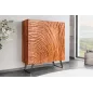 Invicta FLUID Komoda akacja brązowa 3D 100 x 120 x 38cm / 45595