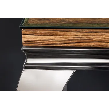 Invicta Stół do jadalni Modern Barock BARRACUDA teak 200 x 80 x 100cm / 44363