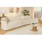 Invicta Sofa ATELIER L 3 osobowa XXL ecru bouclé 340cm / 46548