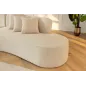 Invicta Sofa ATELIER L 3 osobowa XXL ecru bouclé 340cm / 46548