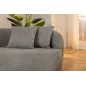 Invicta Sofa ATELIER L 3 osobowa szare bouclé 230cm / 46545