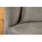 Invicta Sofa ATELIER L 3 osobowa szare bouclé 230cm / 46545