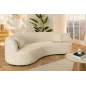 Invicta Sofa ATELIER L 3 osobowa beżowe bouclé 230cm / 46546