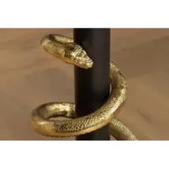 Invicta WILDLIFE Stolik kawowy SNAKE biały marmuru 50cm / 44831