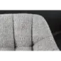Invicta Fotel obrotowy Papillon szary BOUCLÉ 180°/ 44593 Invicta Fotel obrotowy Papillon szary BOUCLÉ 180°/ 44593