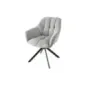 Invicta Fotel obrotowy Papillon szary BOUCLÉ 180°/ 44593 Invicta Fotel obrotowy Papillon szary BOUCLÉ 180°/ 44593