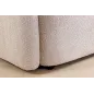 Invicta Sofa tapicerowana ART DECO 3 osobowa beżowe bouclé 200cm / 44509