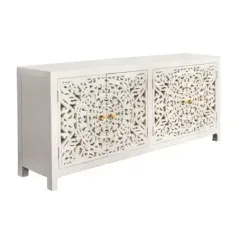 Invicta Komoda orientalna Marrakech białe mango 170cm / 43852