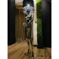 Lampa podłogowa LADY SILVER z abażurem 180cm
